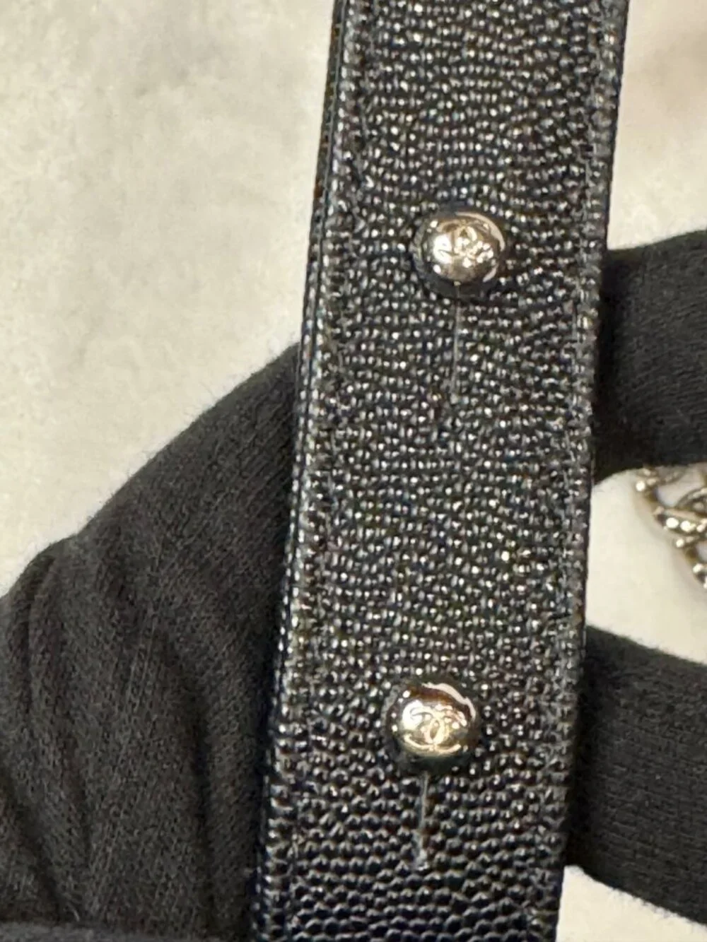 CHANEL Small Boy Flap Bag Black Caviar Silver Ruthenium Hardware Quilted Crossbo